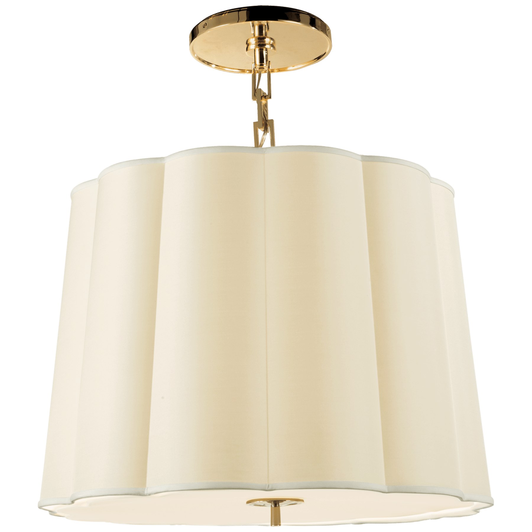 Simple Scallop Large Hanging Shade