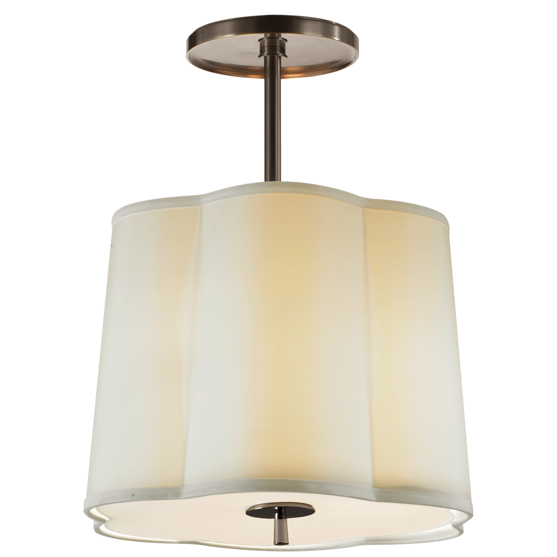 Simple Scallop Hanging Shade