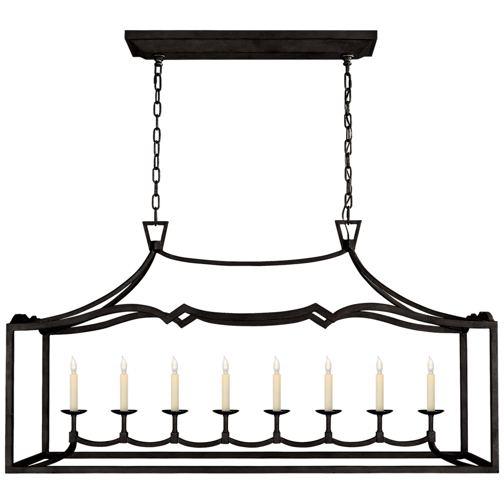 Fancy Darlana Large Linear Pendant