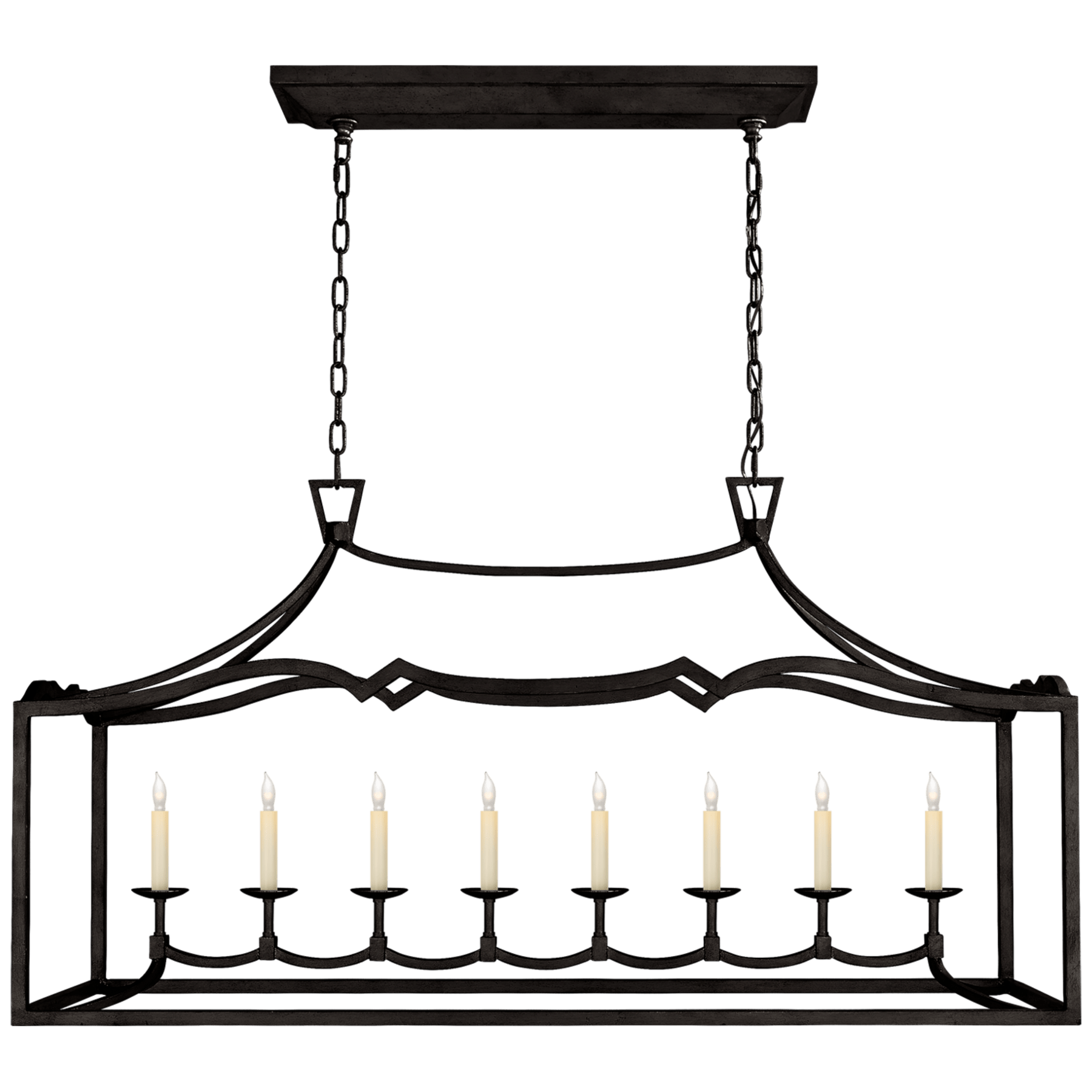 Fancy Darlana Large Linear Pendant