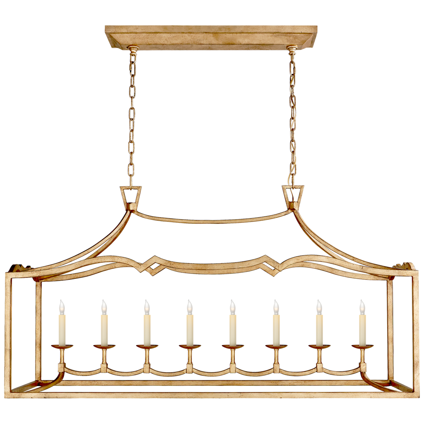 Fancy Darlana Large Linear Pendant