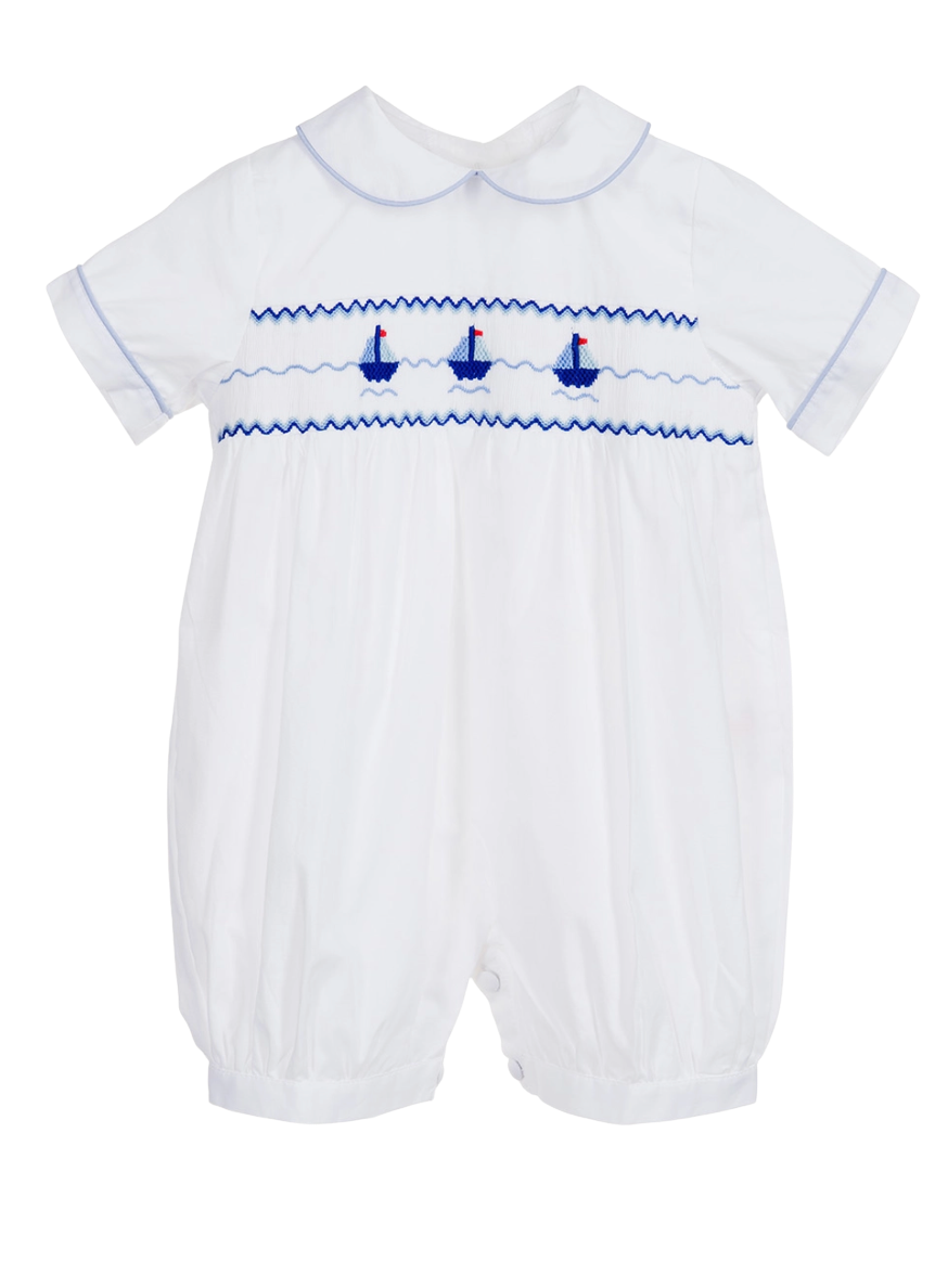 George Smocked Romper