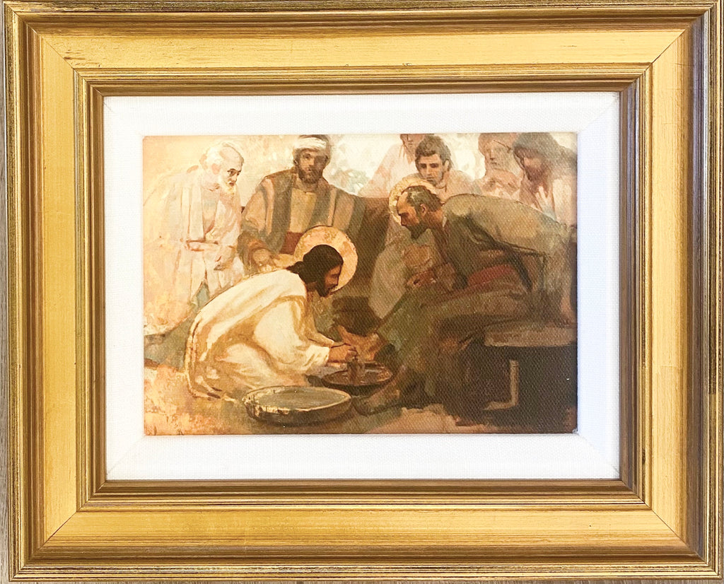 Christ Washing His Disciples Feet  in