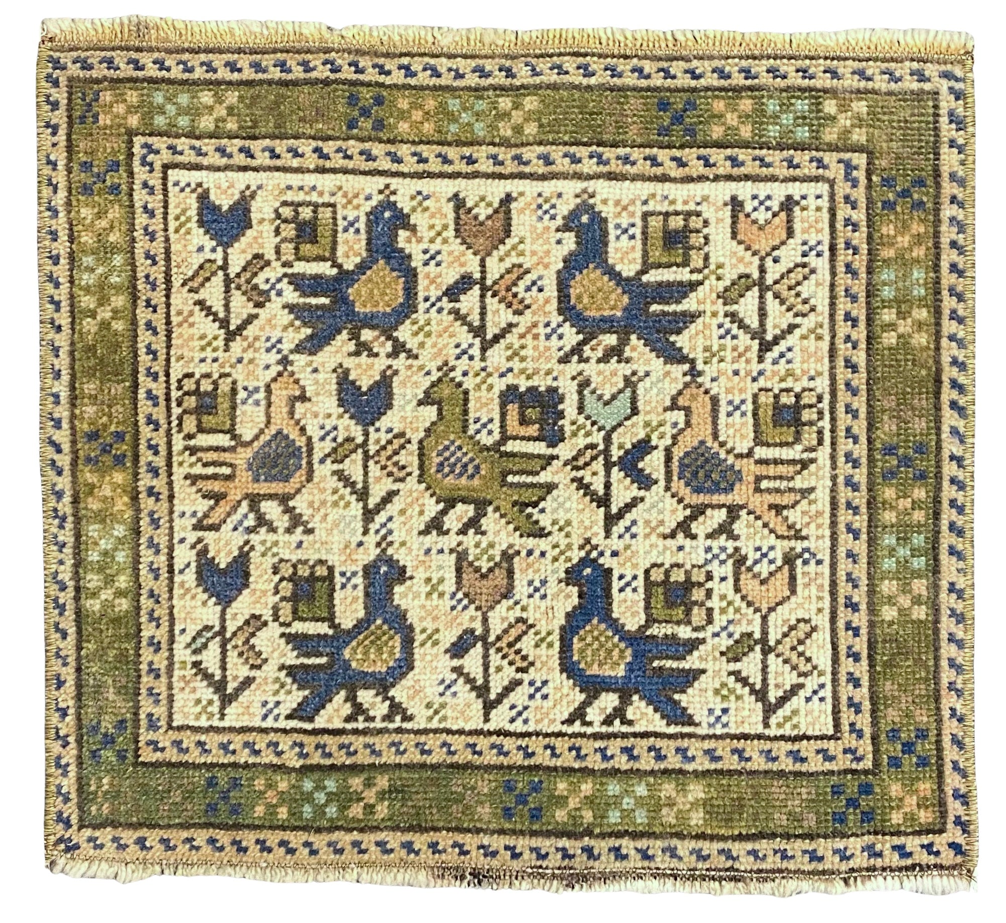 Small Square Handwoven Rugs