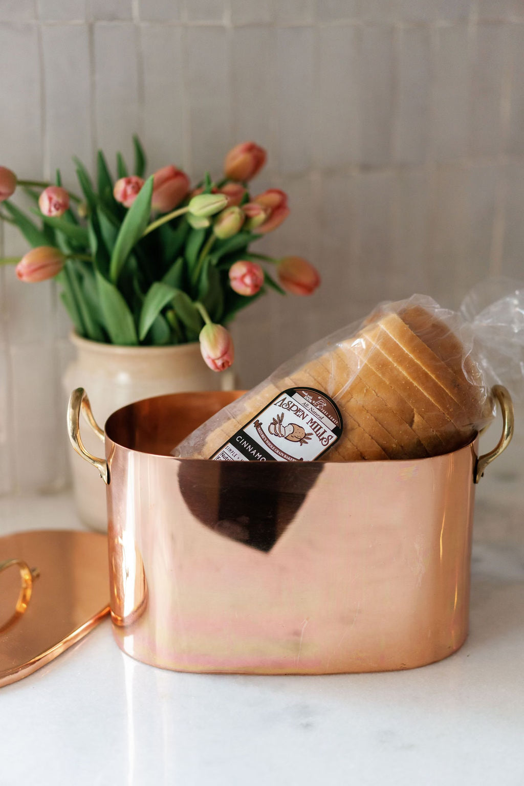 Copper Bread Bin