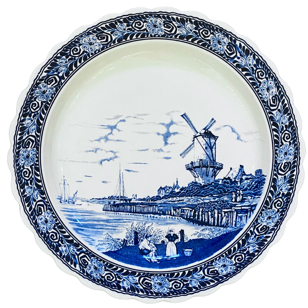 Blue and White Porcelain Plates