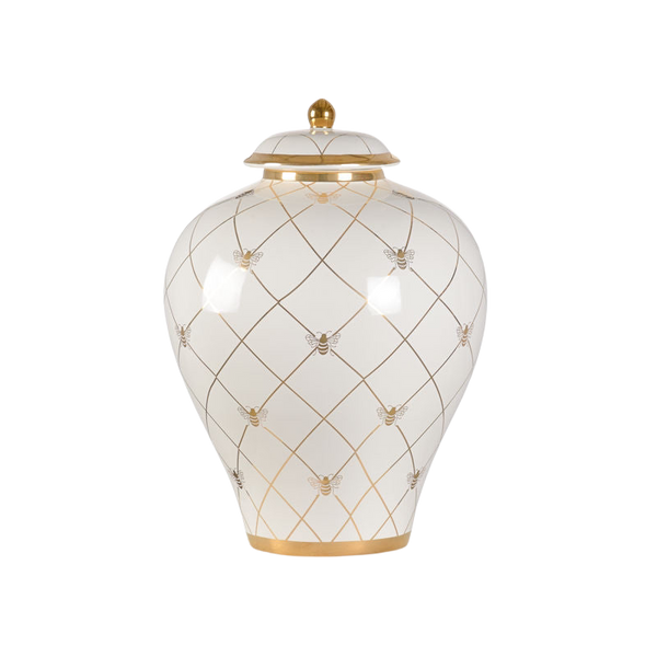 Bee Humble Jar - White (Sm)