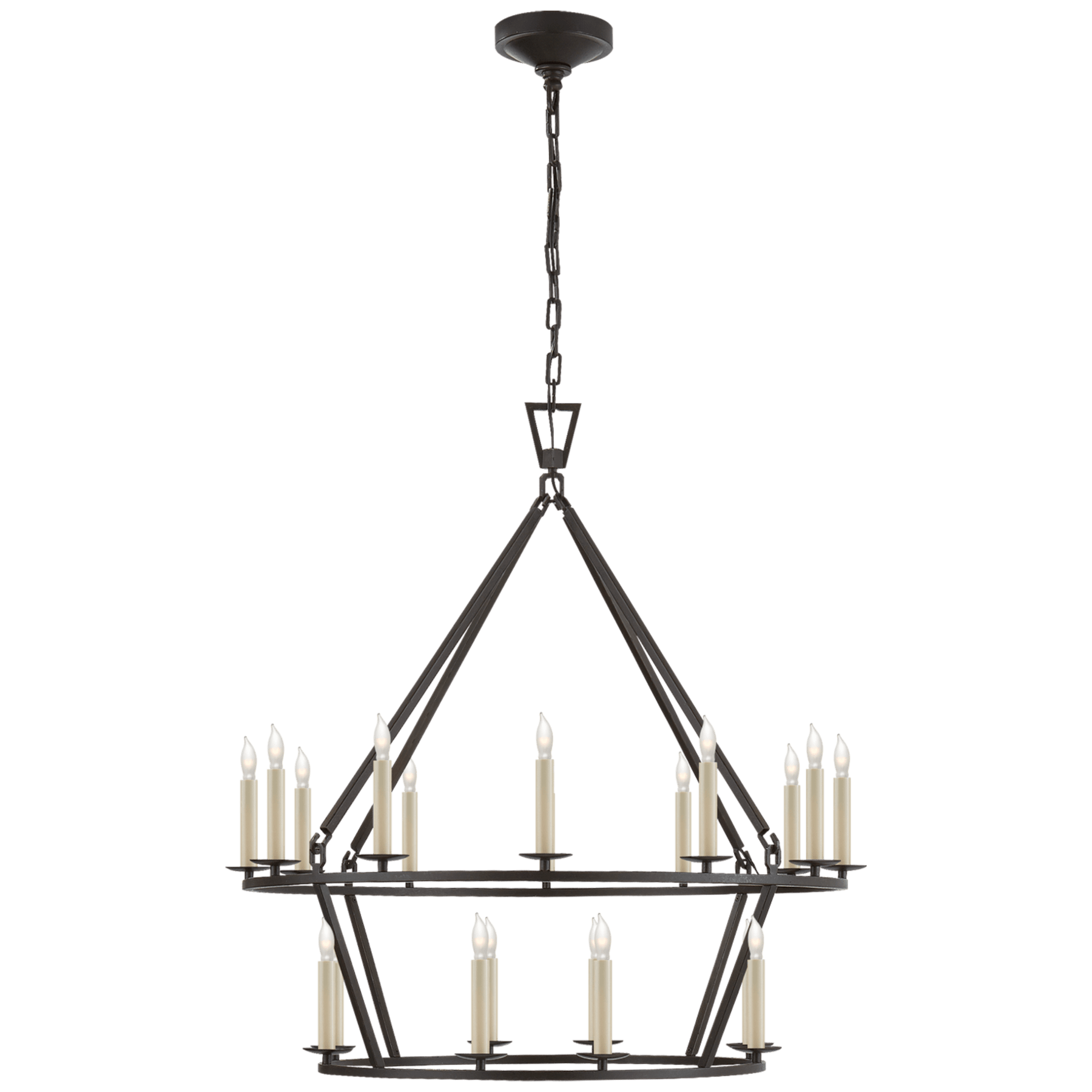 Darlana Two-Tiered Chandelier