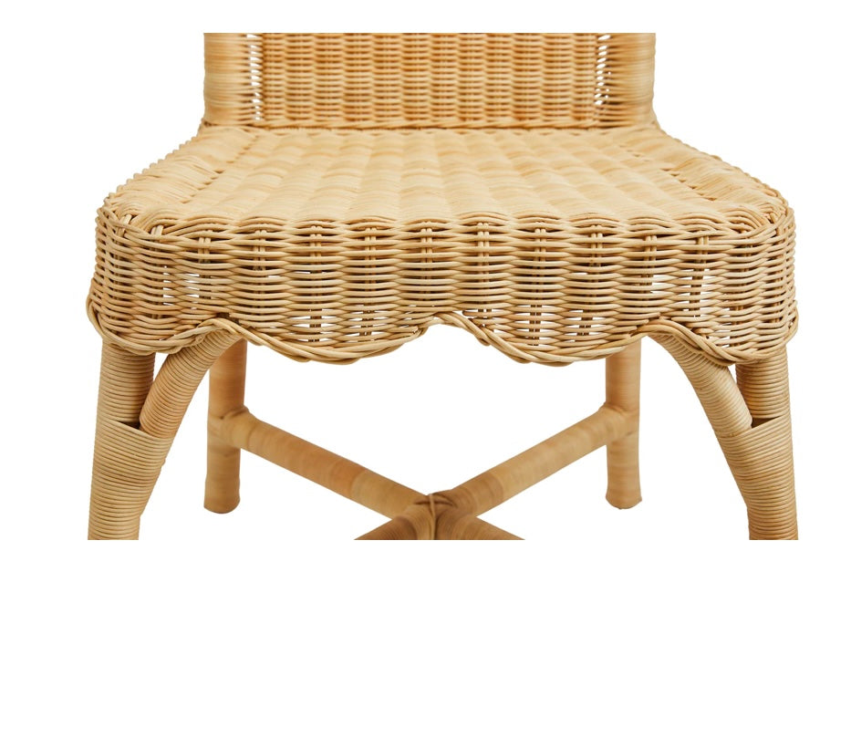 Linton Scalloped Side Chair