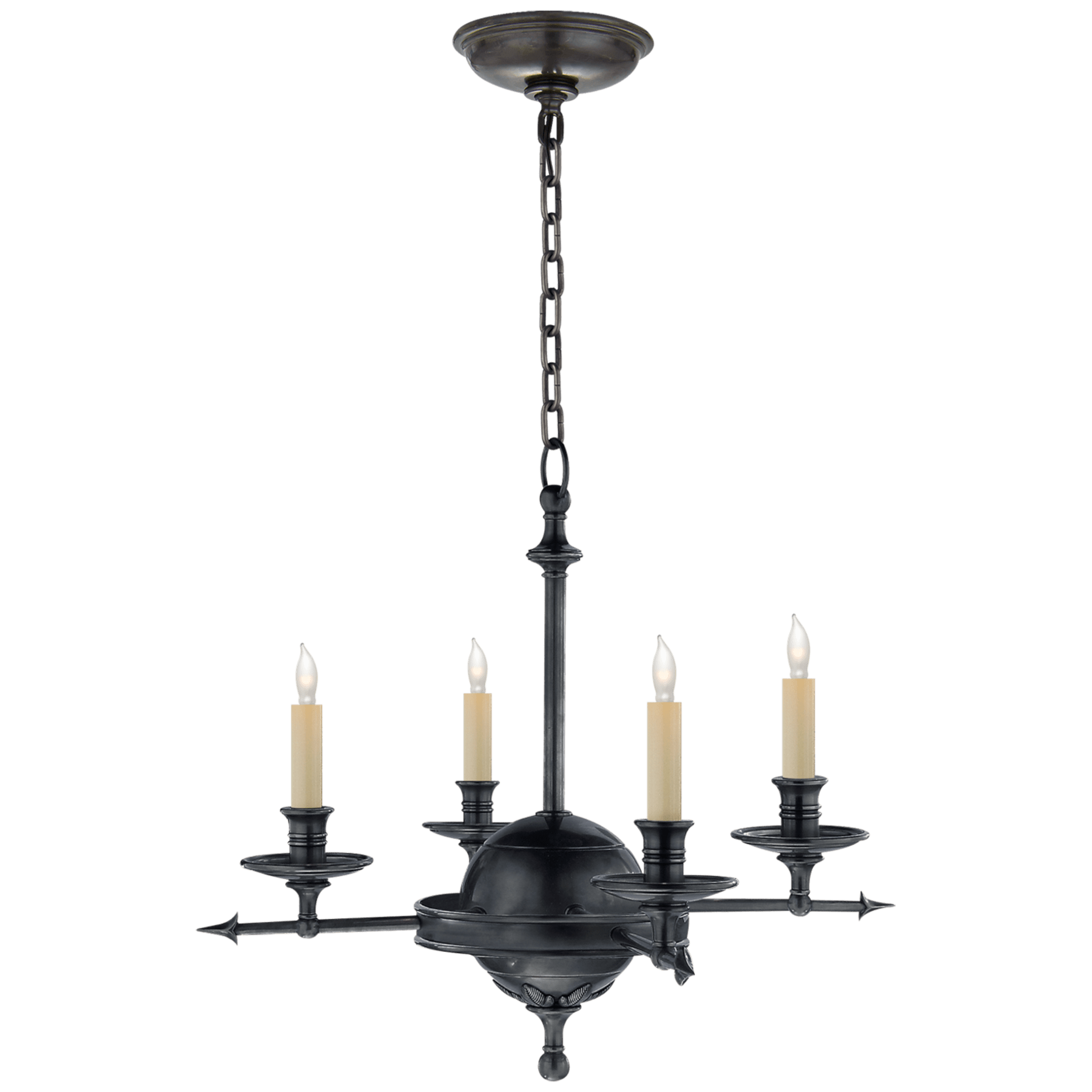 Leaf and Arrow Chandelier