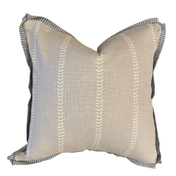 Gray Nile Pillow Cover
