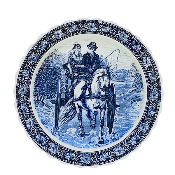 Blue and White Porcelain Plates