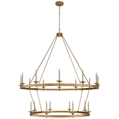 Launceton XXL Two Tiered Chandelier