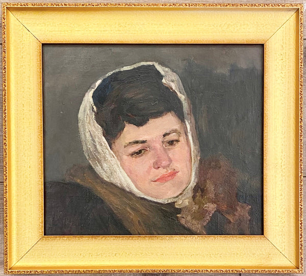 Woman in Scarf