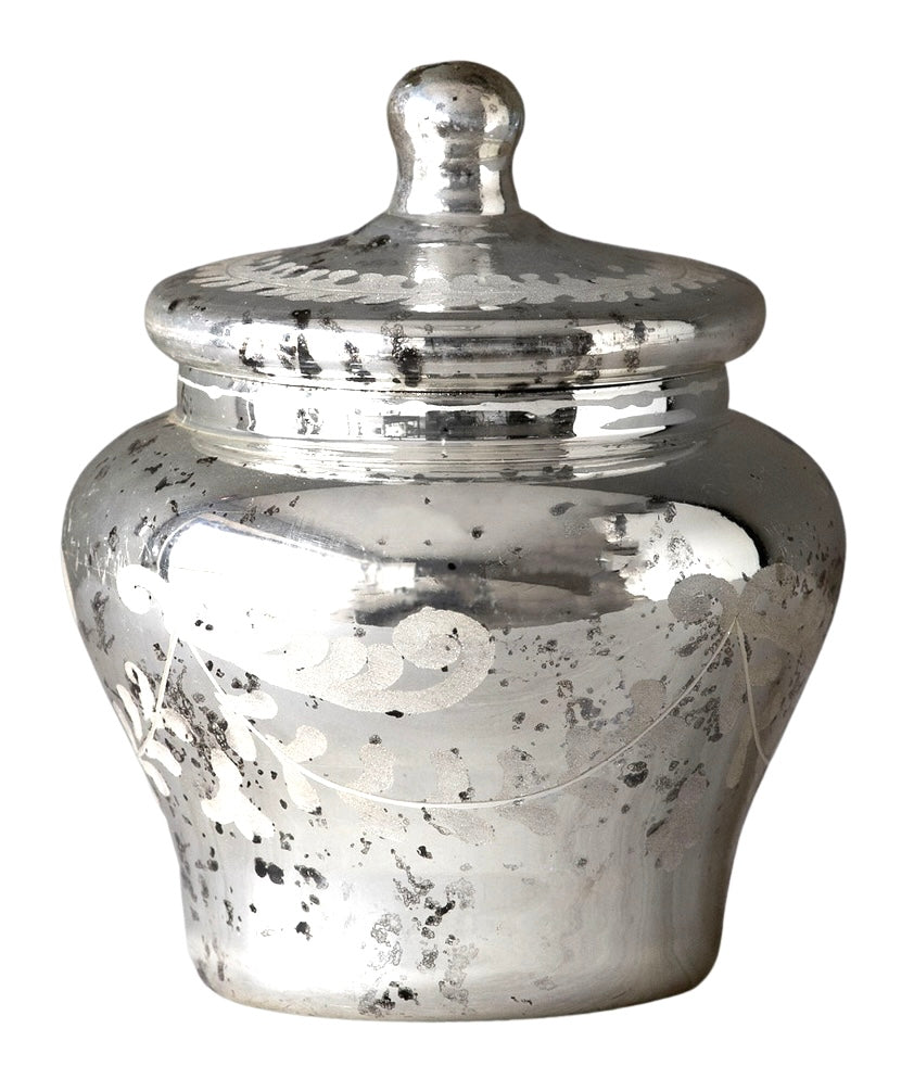 Mercury Glass Urn