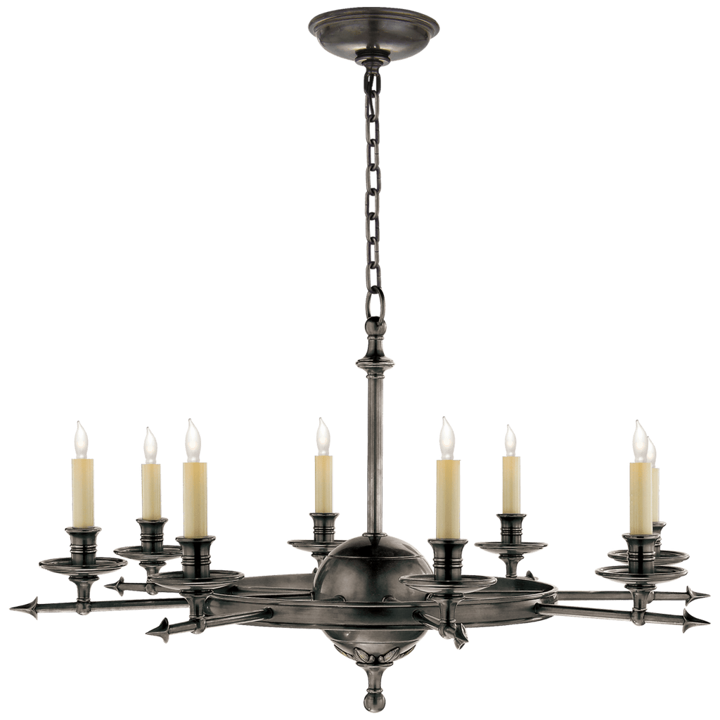 Leaf and Arrow Chandelier