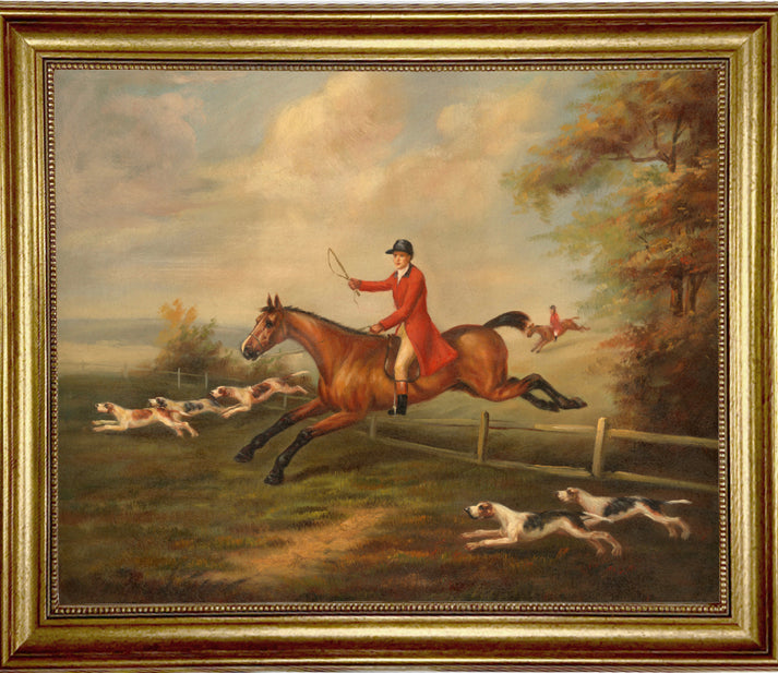 Fox Hunting Scene