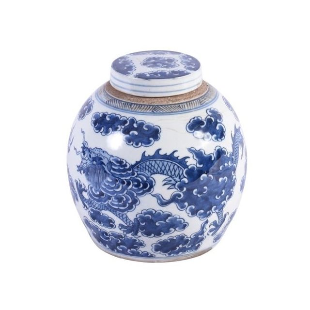 Blue & White Ancestor Jar
