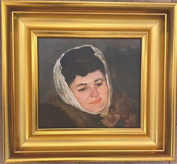 Woman in Scarf