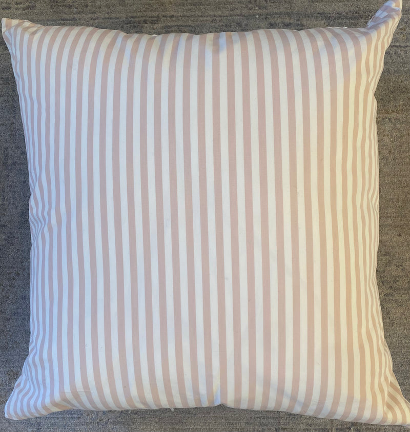 Pink Stripe Pillow