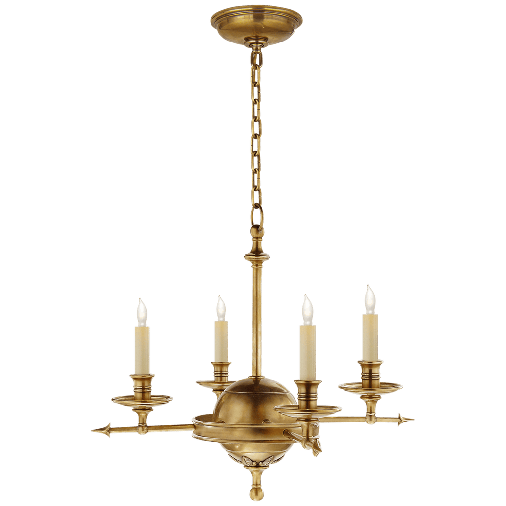 Leaf and Arrow Chandelier