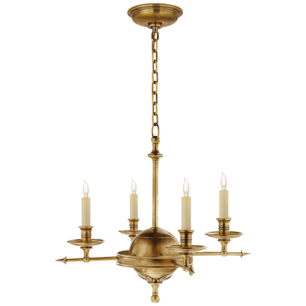Leaf and Arrow Chandelier