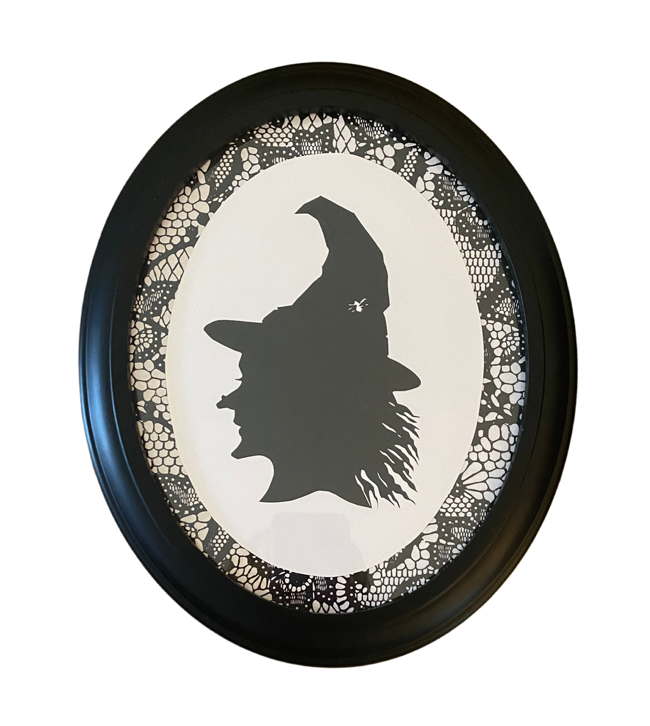 Spooky Witch Silhouette