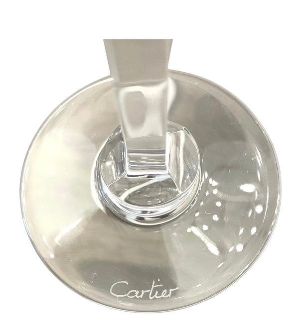 Cartier Crystal Goblets