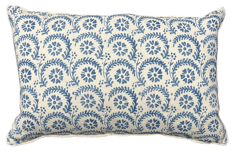 Scandinavian Floral Pillow Cover