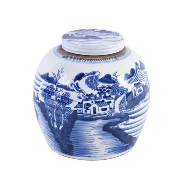 Blue & White Ancestor Jar