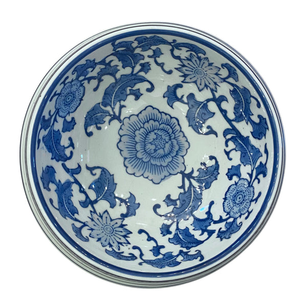 Blue and White Porcelain Pet Bowl