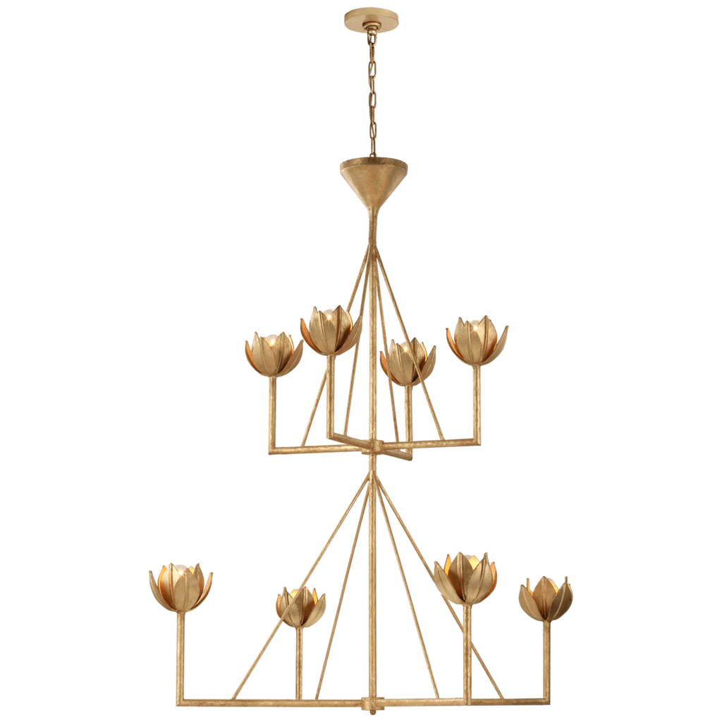 Alberto Large Two Tier Chandelier
