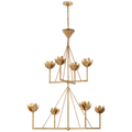 Alberto Large Two Tier Chandelier