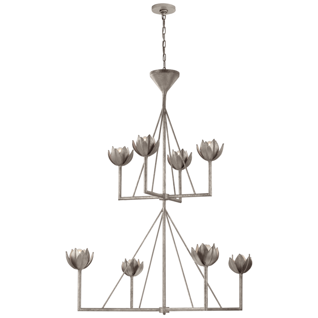 Alberto Large Two Tier Chandelier