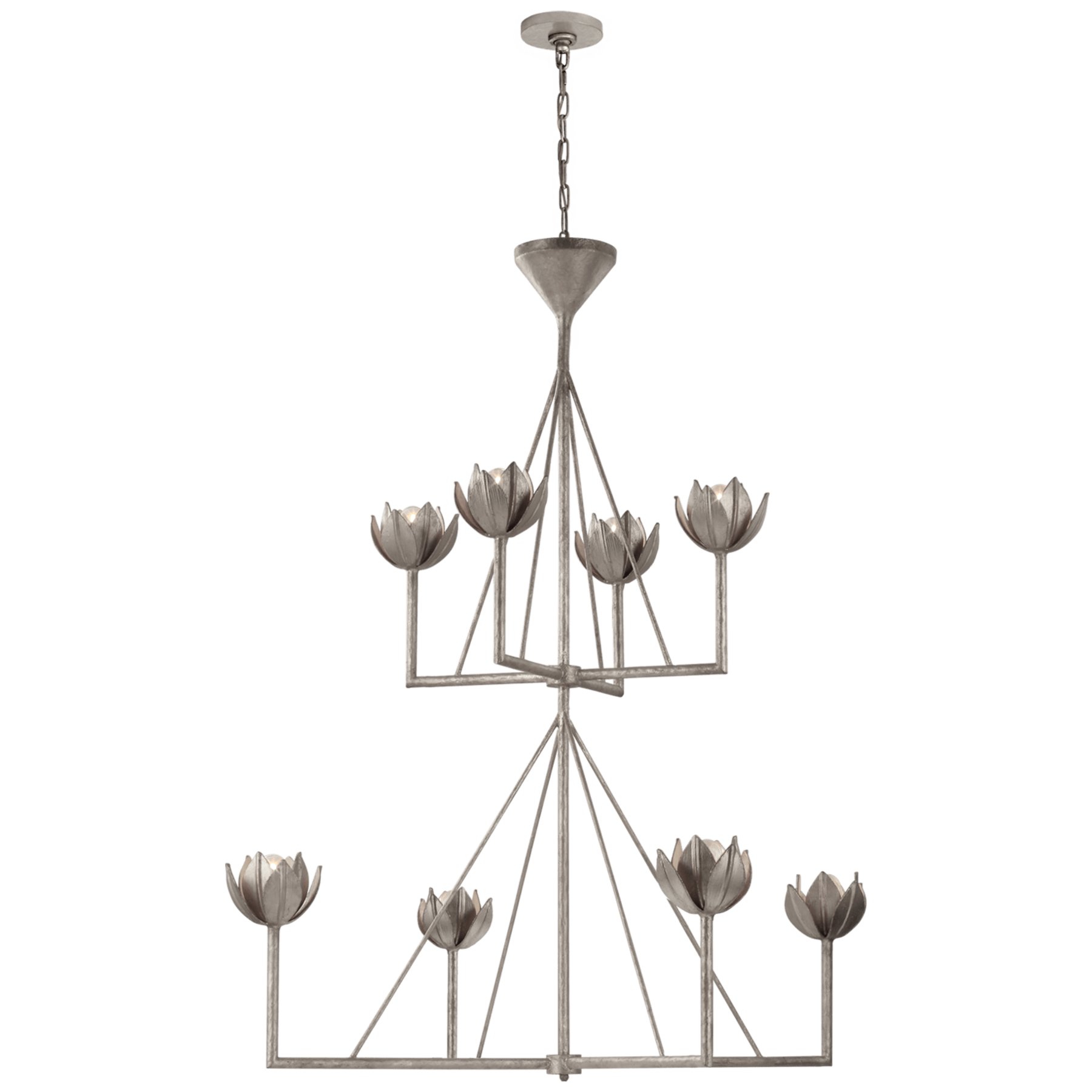 Alberto Large Two Tier Chandelier