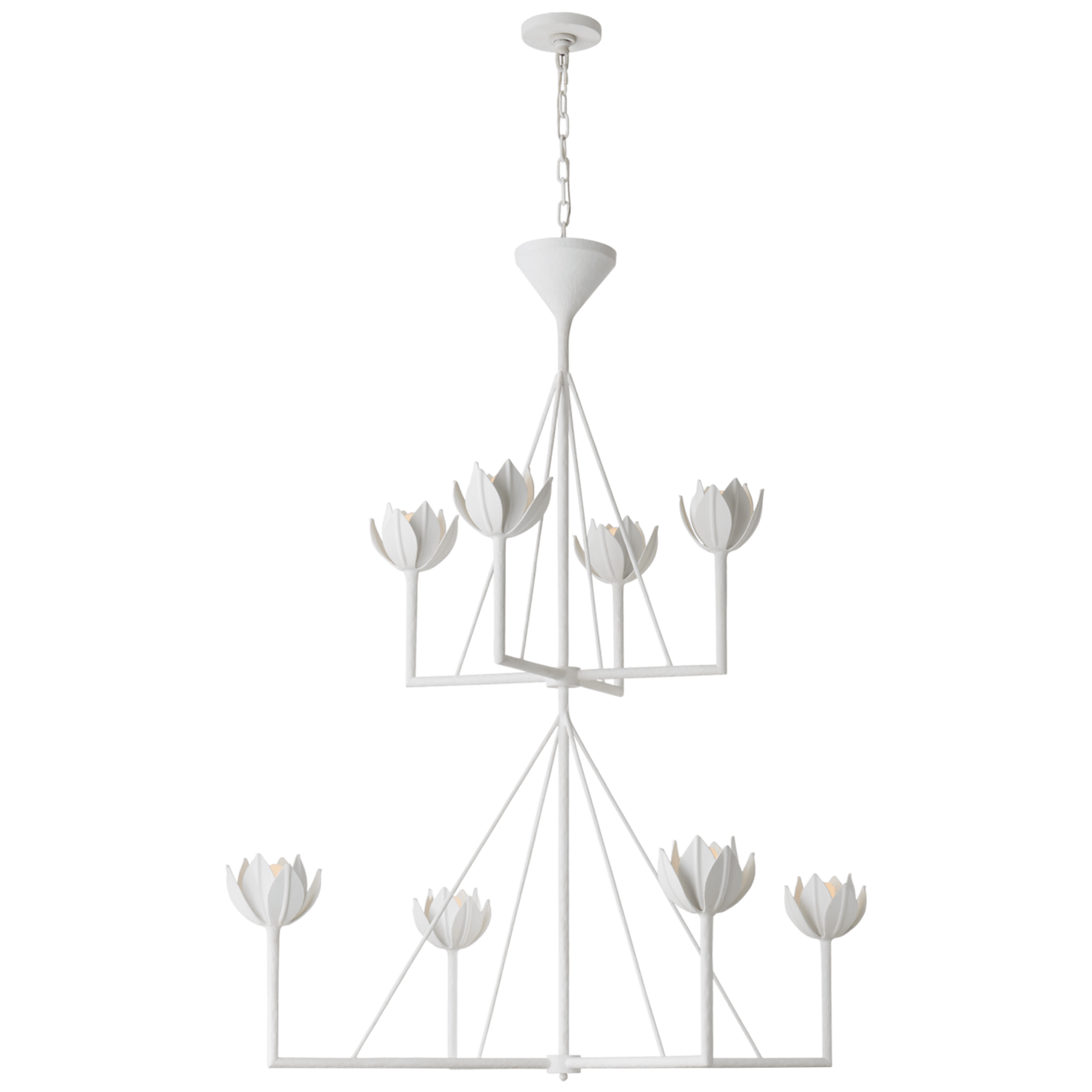 Alberto Large Two Tier Chandelier