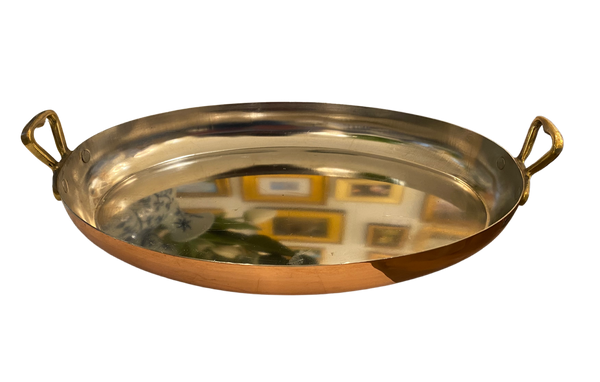 Oval Copper Tray