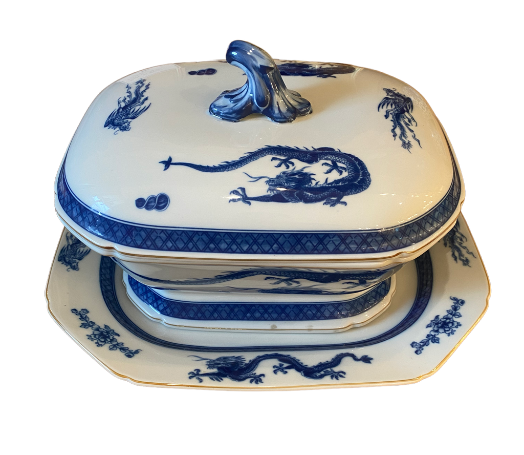 Mottahedeh Blue Dragon Tureen