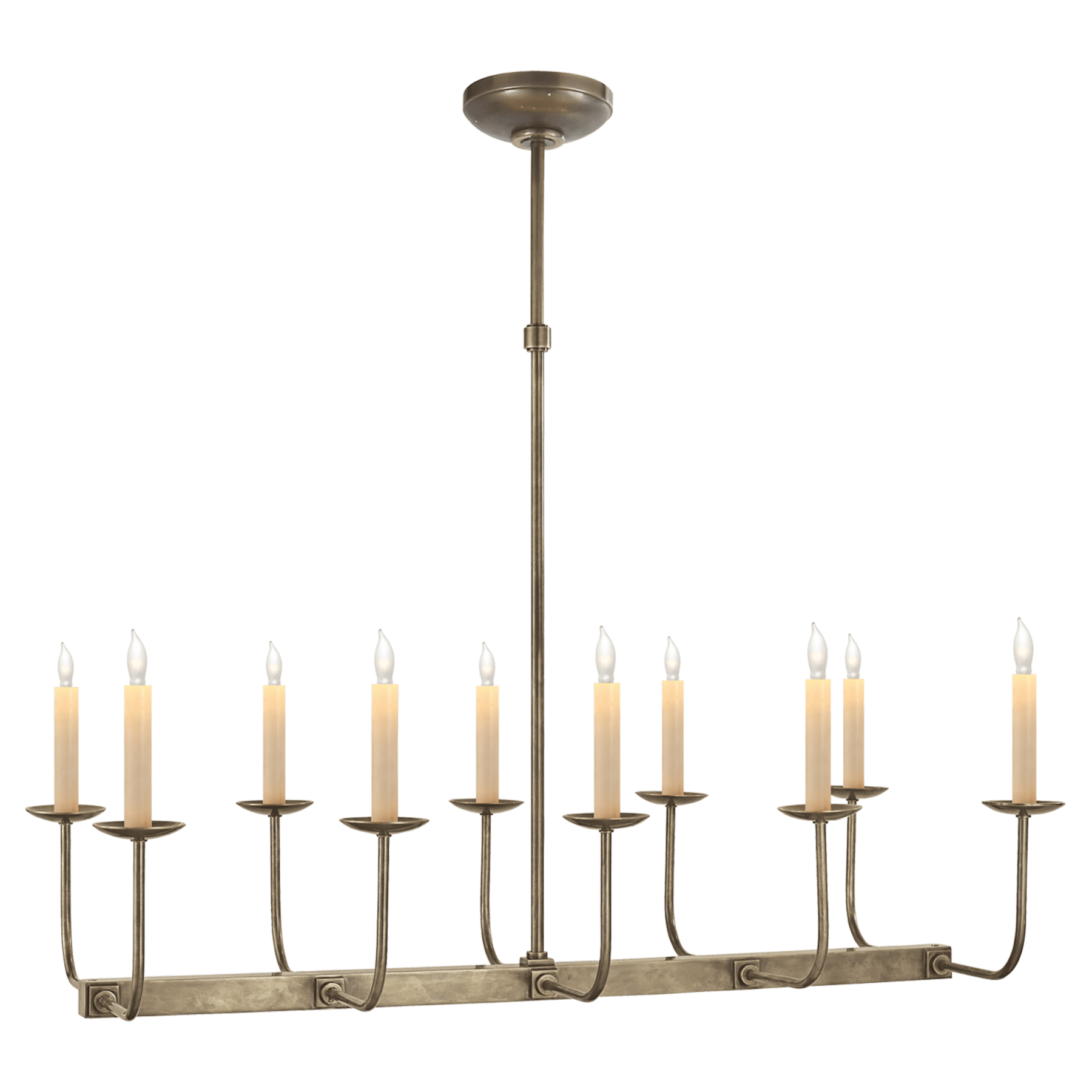 Linear Branched Chandelier