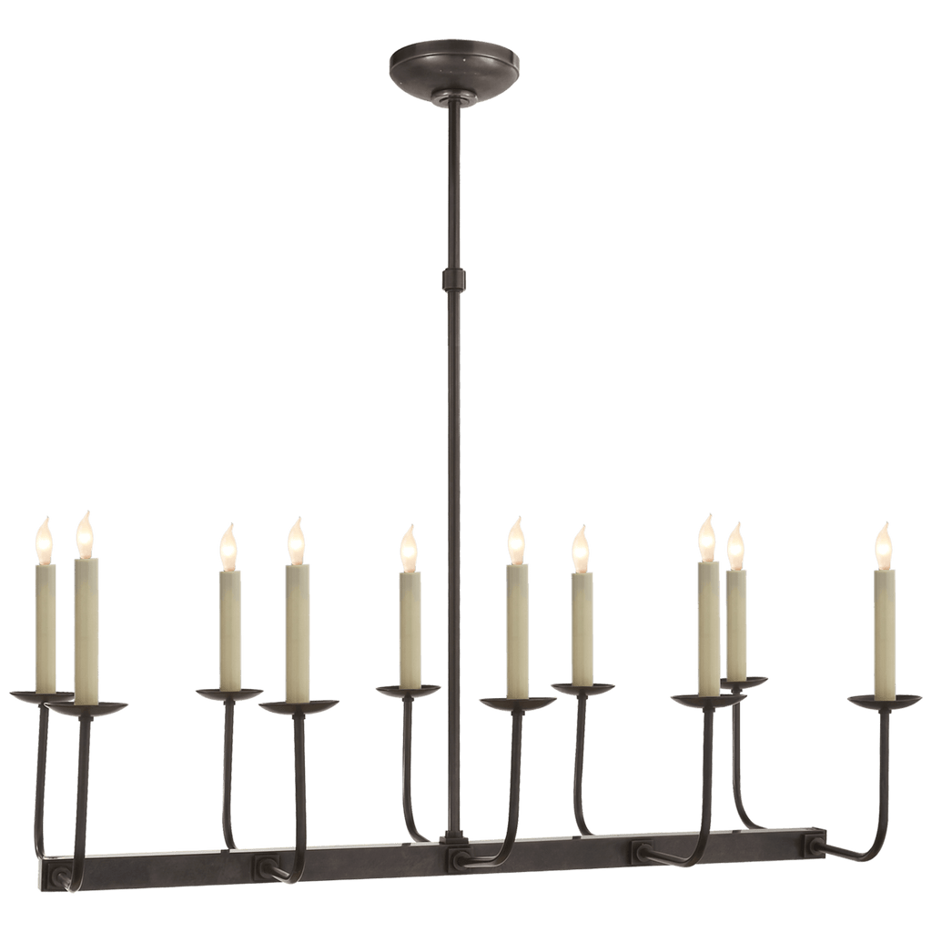 Linear Branched Chandelier