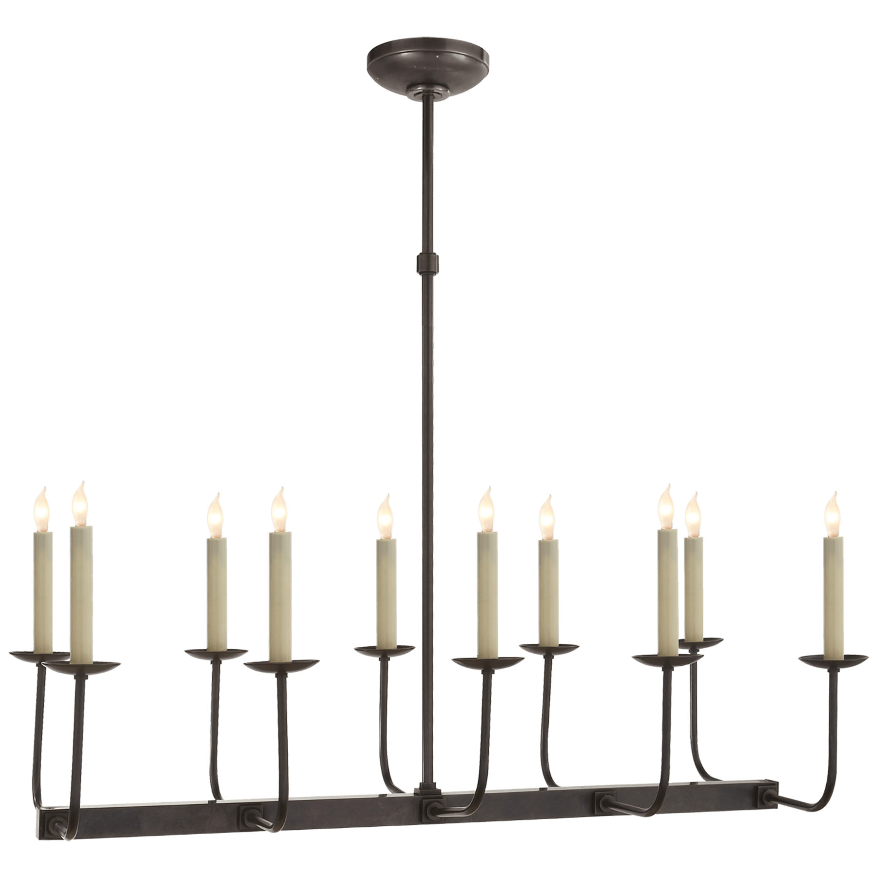 Linear Branched Chandelier