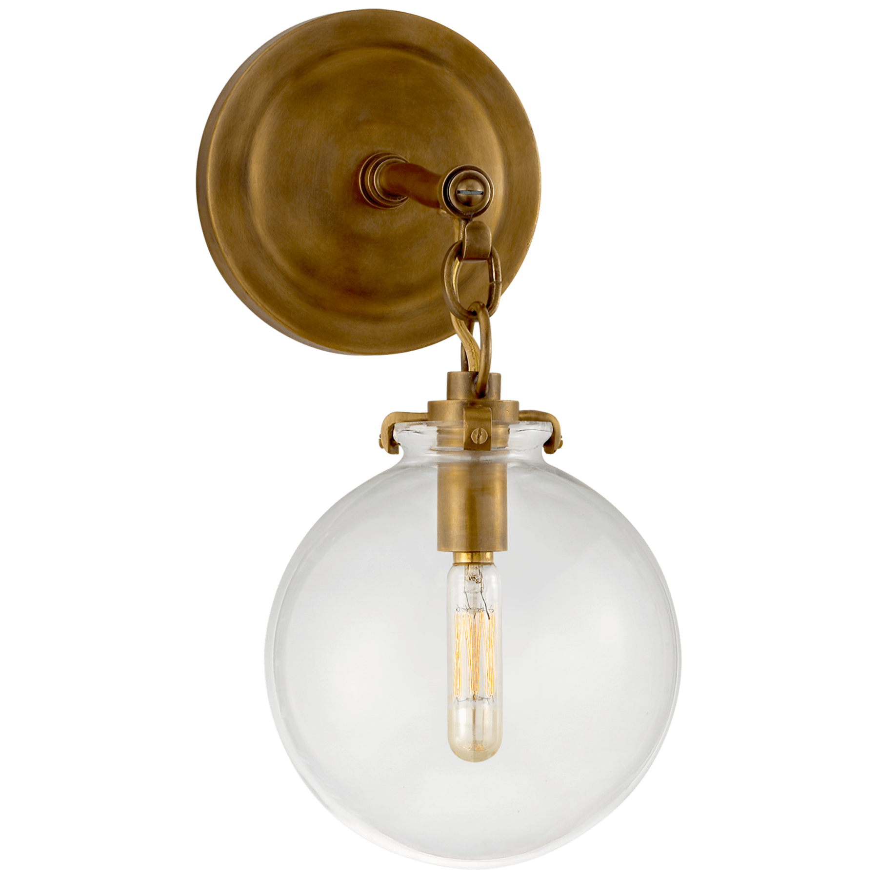 Katie Small Globe Sconce