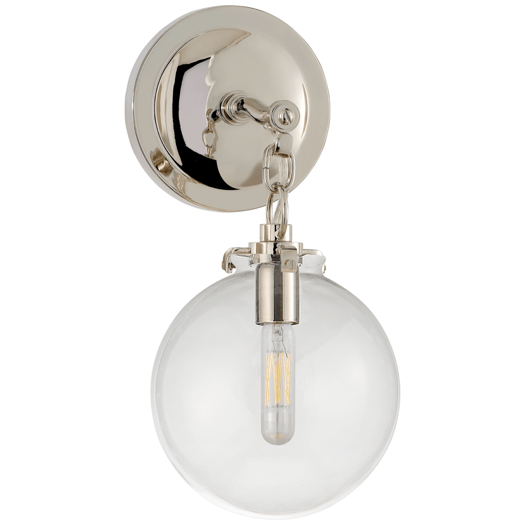 Katie Small Globe Sconce